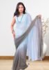 Silent Ocean Chiffon Gradient Saree